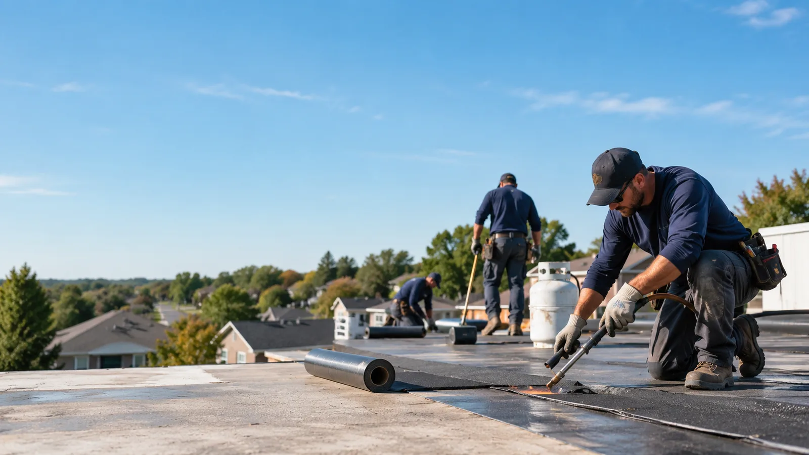 Flat Roof Leak Repair providers in Concho, OK